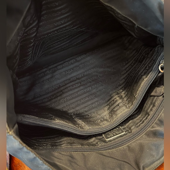 Prada Black Large Tote Shoulder Bag 14x11 - Picture 8 of 12